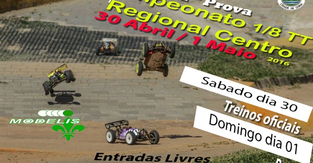 2ª Prova Campeonato Regional Centro 1/8 TT - 30 abril e 1 maio